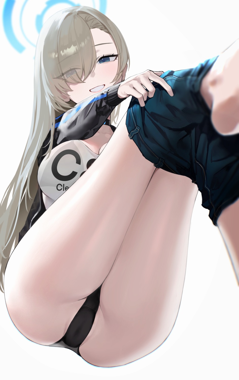 Kazane Wind Blue Archive Ichinose Asuna Bra Cameltoe Halo Pantsu See